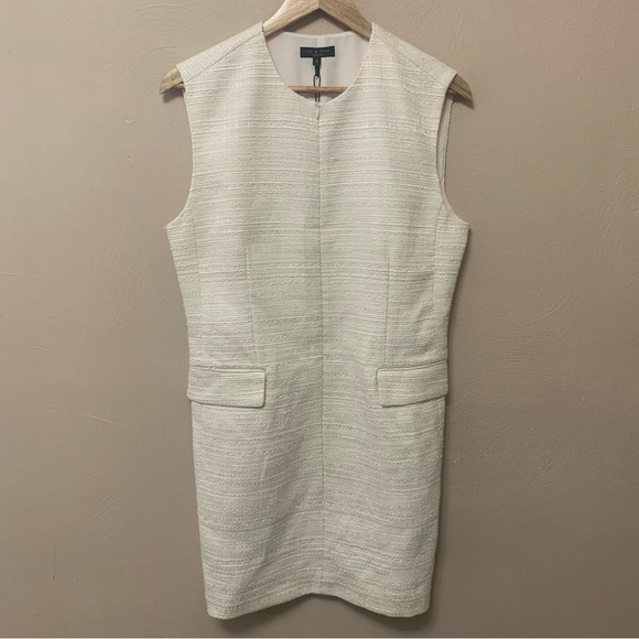 Rag & Bone Women's Roslyn Shift Dress Ivory Size 10 NWT New - Picture 2 of 11